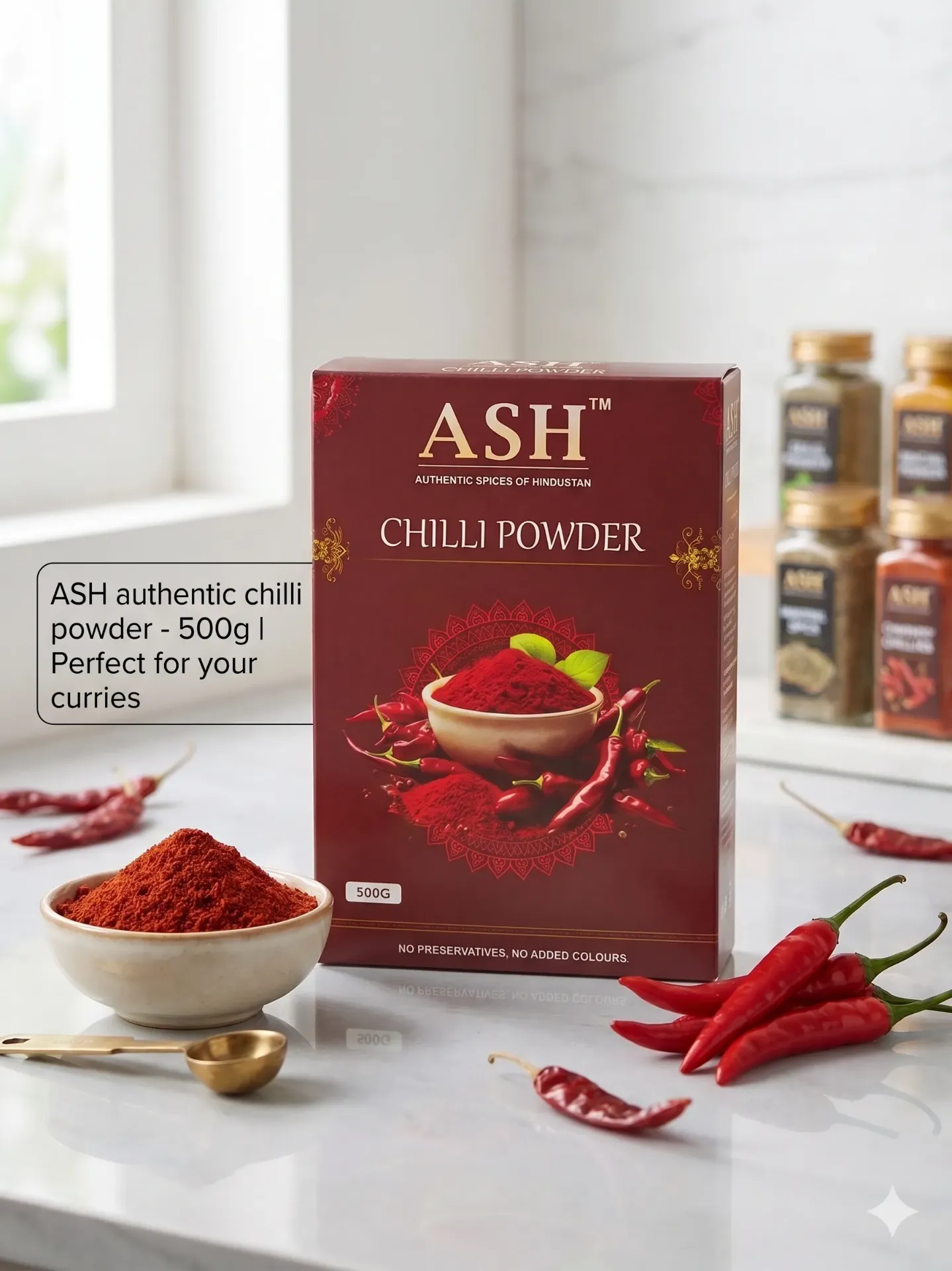 ASH Chilli Powder 100g